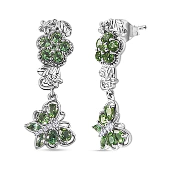 https://tjcuk.sirv.com/Products/82/8/8288523/D-Joy-Green-Apatite-White-Zircon-Dangling-Earring-in-Platinum-OverlayS_8288523.jpg?w=342&h=342