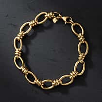 Maestro Collection - 9K Yellow Gold Bracelet (Size 7.5) with Lobster Clasp, Gold Wt. 4.65 Gms.