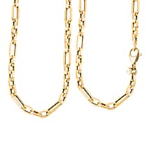 Maestro Collection - Italian Made- 9K Yellow Gold Cable Figaro Necklace (Size 20) with Lobster Clasp, Gold Wt. 5.65 Gms.