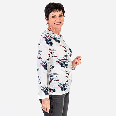 Sugar Crisp Soft Touch Blouse (Size M) - White