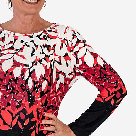 Sugar Crisp Soft Touch Blouse (Size XL) - Black