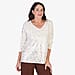 THE SHOWSTOPPER - Sugar Crisp Foil Printed Embellished Jumper (One Size) - Mocha