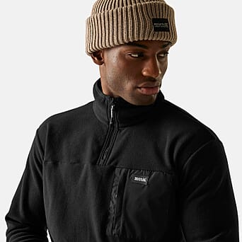https://tjcuk.sirv.com/Products/82/8/8289583/Regatta-Mens-Half-Zip-Fleece-With-Contrast-Pocket-Size-XXL-Black_8289583_1.jpg?w=342&h=342