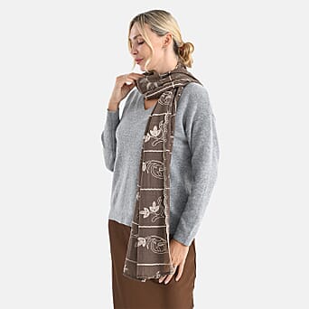 https://tjcuk.sirv.com/Products/82/8/8289988/Embroidery-Scarf-Size-One-Size-Brown_8289988_1.jpg?w=342&h=342