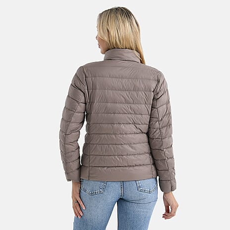 La Marey Wanderweight 90% Duck Down Ultralight Packable Jacket (Size XL) - Taupe