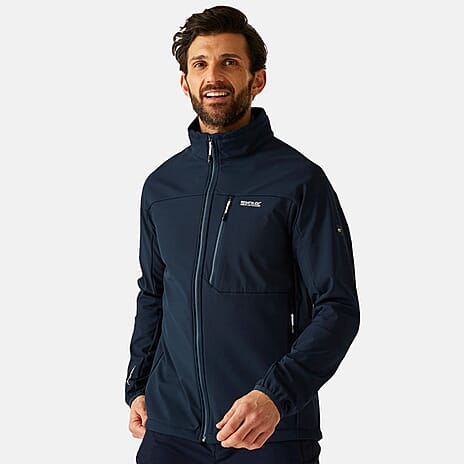 Regatta Mens Waterprrof Windproof Softshell Jacket (Size XXXL) - Blue