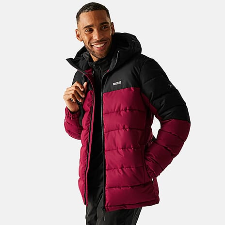 Regatta Mens Padded Jacket (Size XXXL) - Maroon