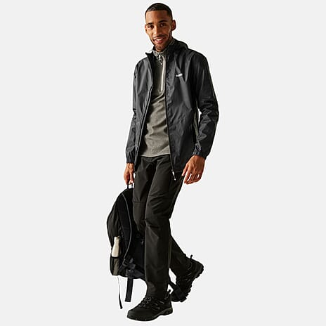 Regatta Mens Waterproof Breathable Jacket (Size XXL) - Grey
