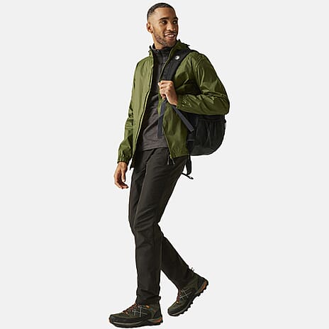 Regatta Mens Pack-It Waterproof Jacket (Size XXXL) - Nephite Green