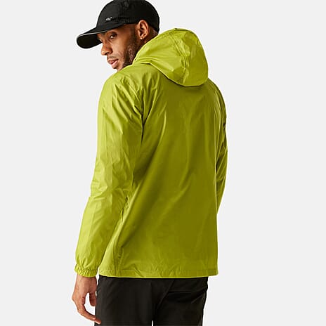 Regatta Mens Waterproof Breathable Jacket (Size L) - Green