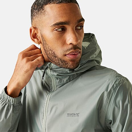 Regatta Mens Waterproof Breathable Jacket (Size XL) - Glacier