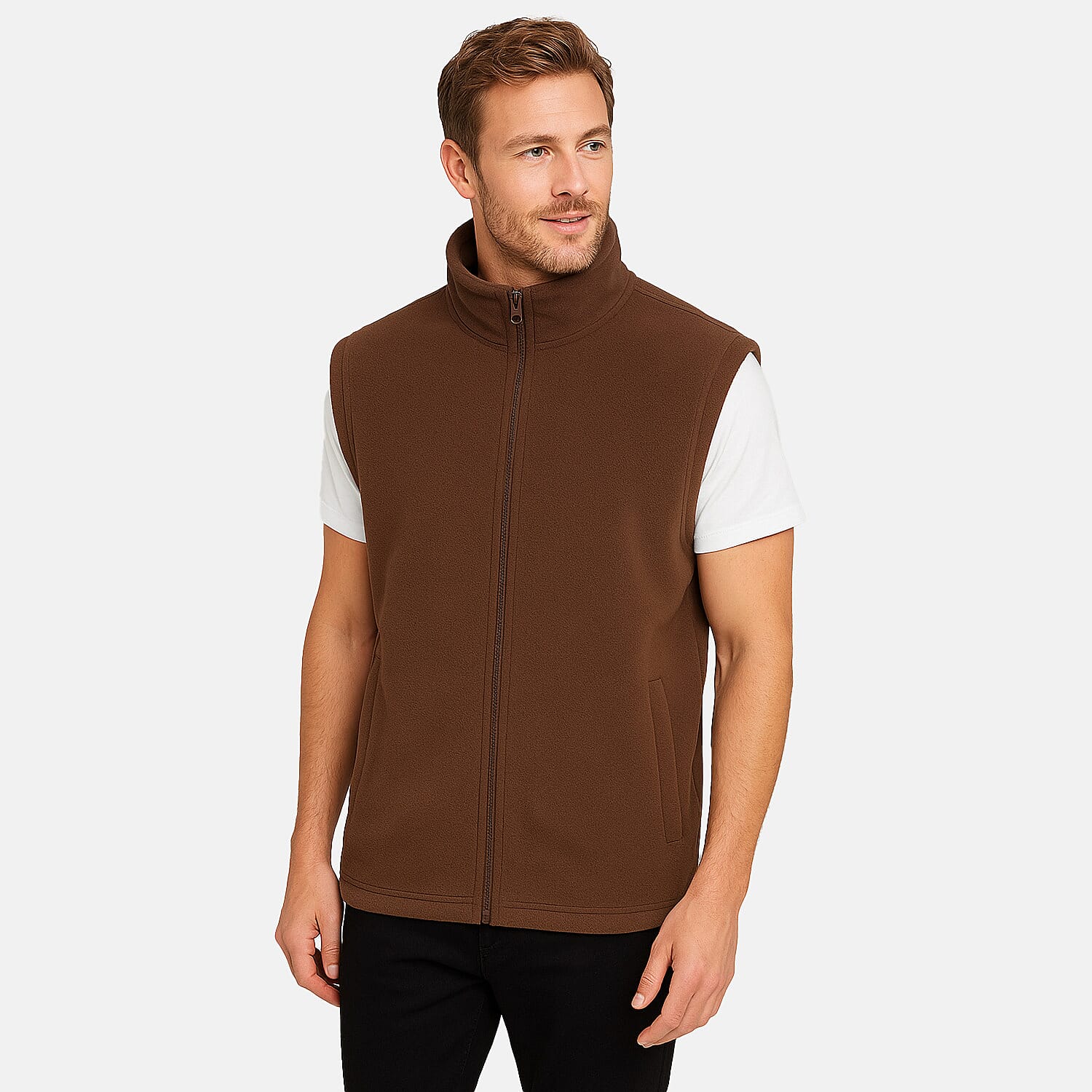 NORTHGATE Mens Full-Zip Gillet 