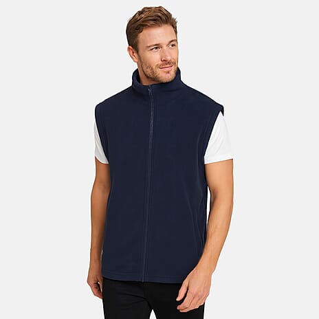 NORTHGATE Unisex Full-Zip Gillet (Size L) - Navy