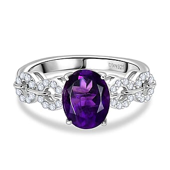 https://tjcuk.sirv.com/Products/82/9/8292012/D-Joy-African-Amethyst-White-Zircon-Main-Stone-With-Side-Stone-Ring-in_8292012.jpg?w=342&h=342
