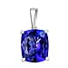 Rhapsody 4.13 Ct. AAAA Tanzanite Solitaire Pendant in 950 Platinum