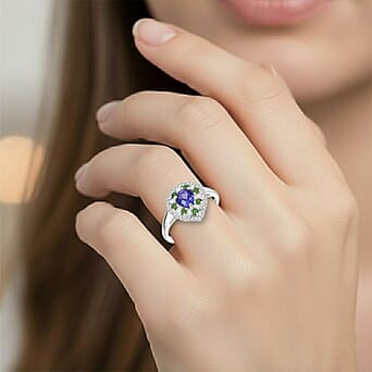 https://tjcuk.sirv.com/Products/82/9/8294076/D-Joy-Tanzanite-Tsavorite-Garnet-Moissanite-Ring-in-Rhodium-Overlay-St_8294076_2.jpg?w=342&h=342