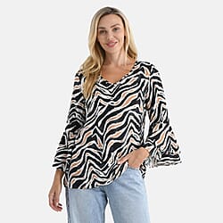 La Marey Printed Top 