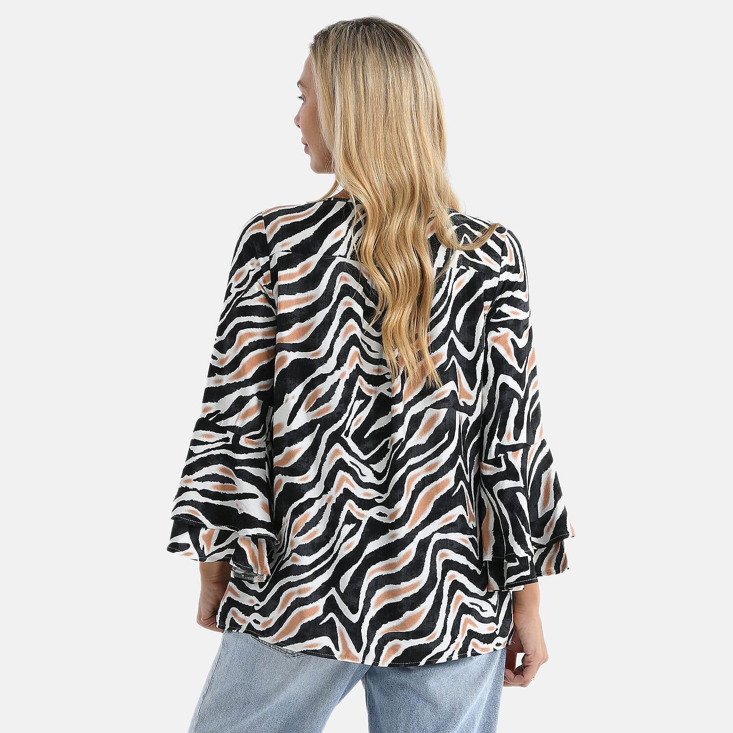 La Marey Printed Top 