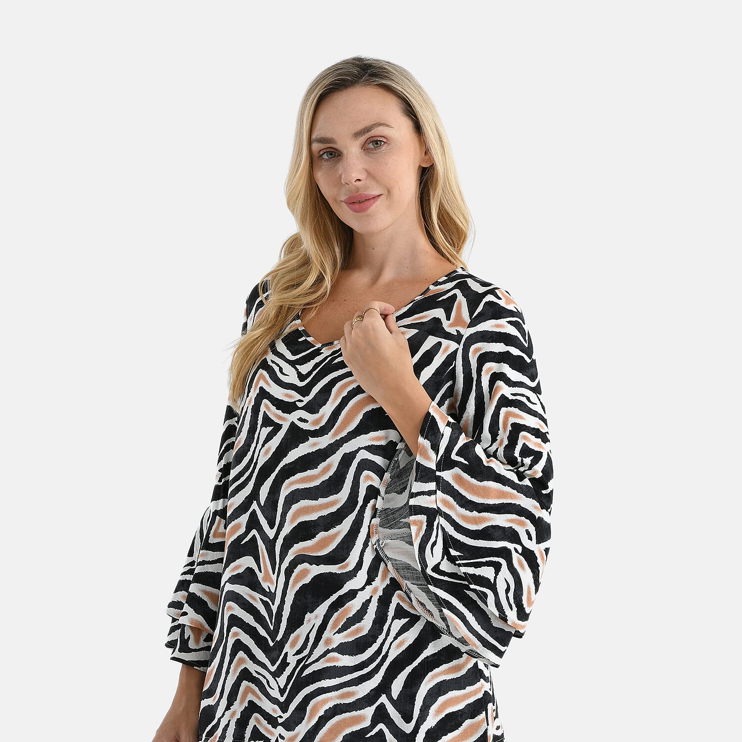 La Marey Printed Top 