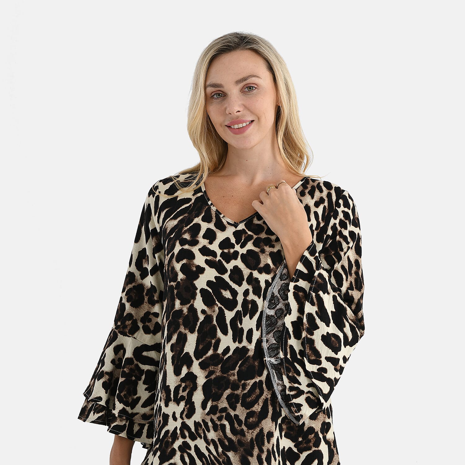 La Marey Printed Top 