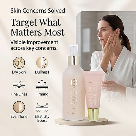 Elizabeth Grant Supreme Essence of Torricelumn (200ml) with On The Go Roller (30ml)