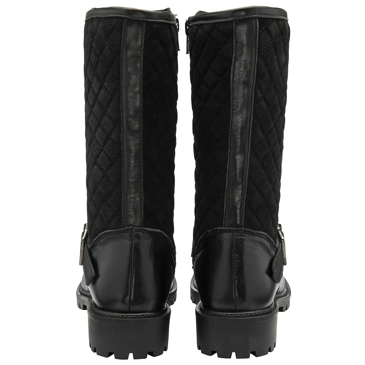 Ravel Leather Forbes Mid Calf Boots (Size 4) - Black