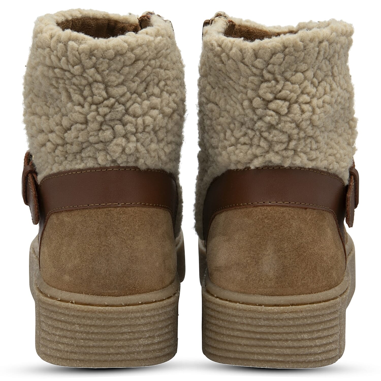 Ravel Suede Hetton Ankle Boots (Size 4) - Tan