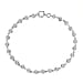 D'Joy Natural White Diamond Tennis Bracelet in Platinum Over Sterling Silver