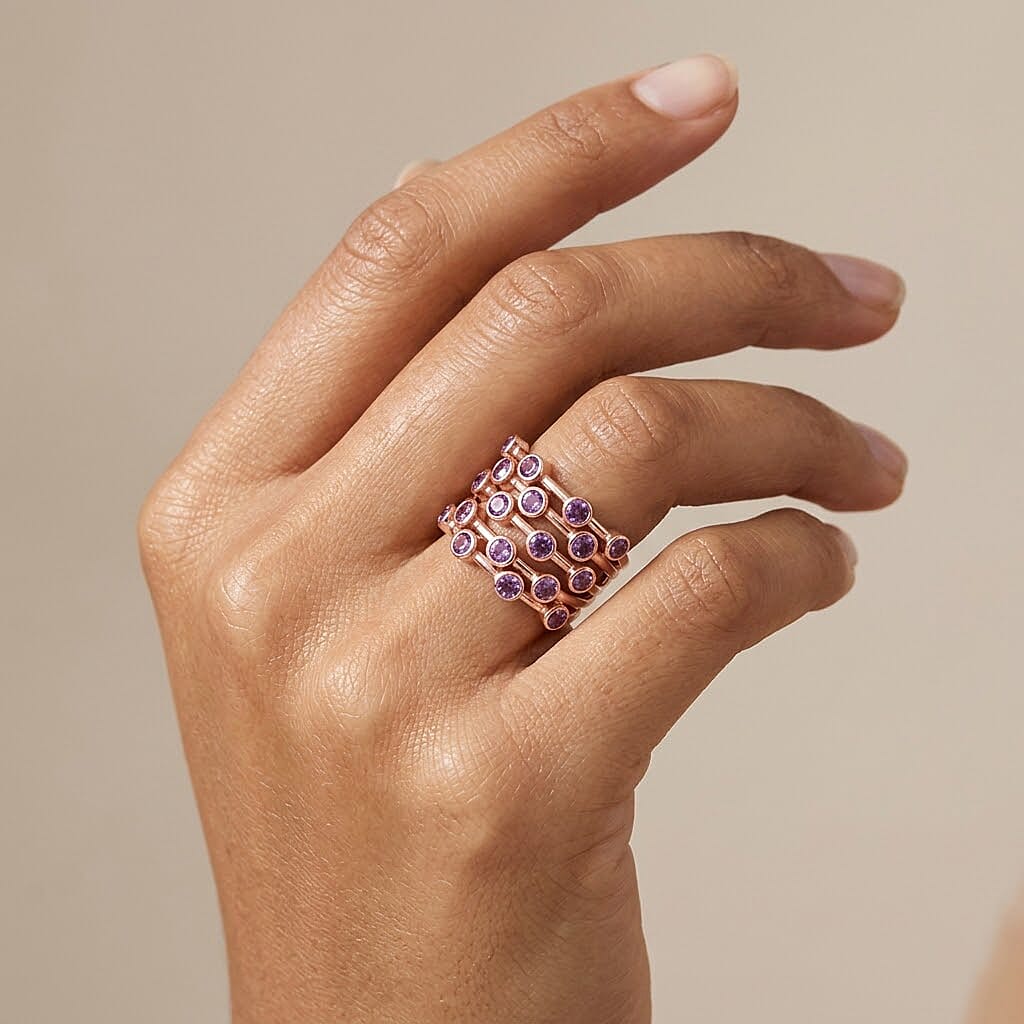 D'Joy -  Bubble Ring in Sterling Silver