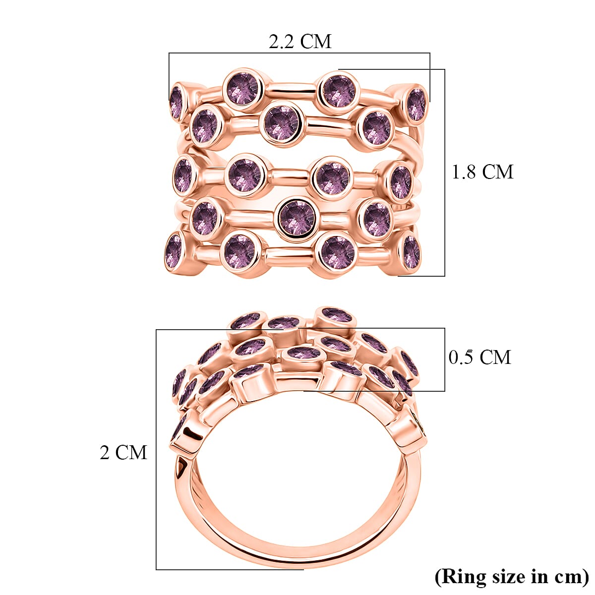 D'Joy -  Bubble Ring in Sterling Silver