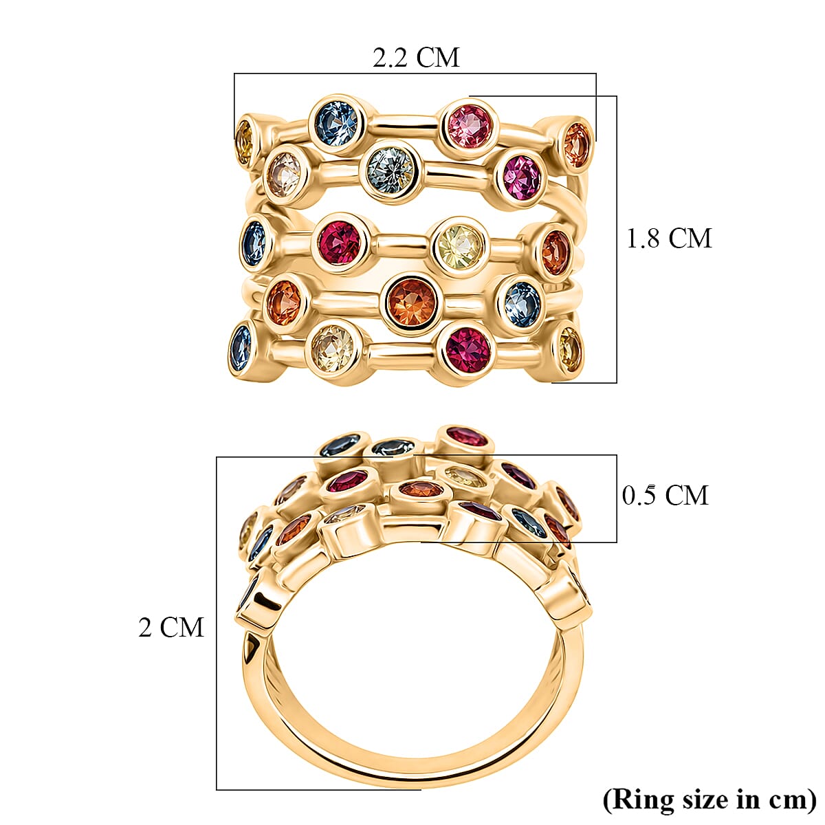 D'Joy -  Bubble Ring in Sterling Silver