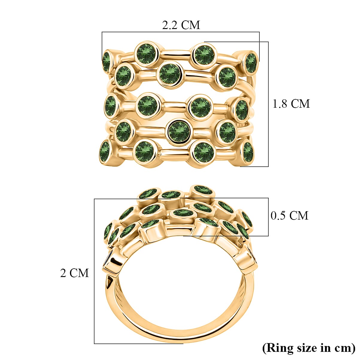 D'Joy -  Bubble Ring in Sterling Silver