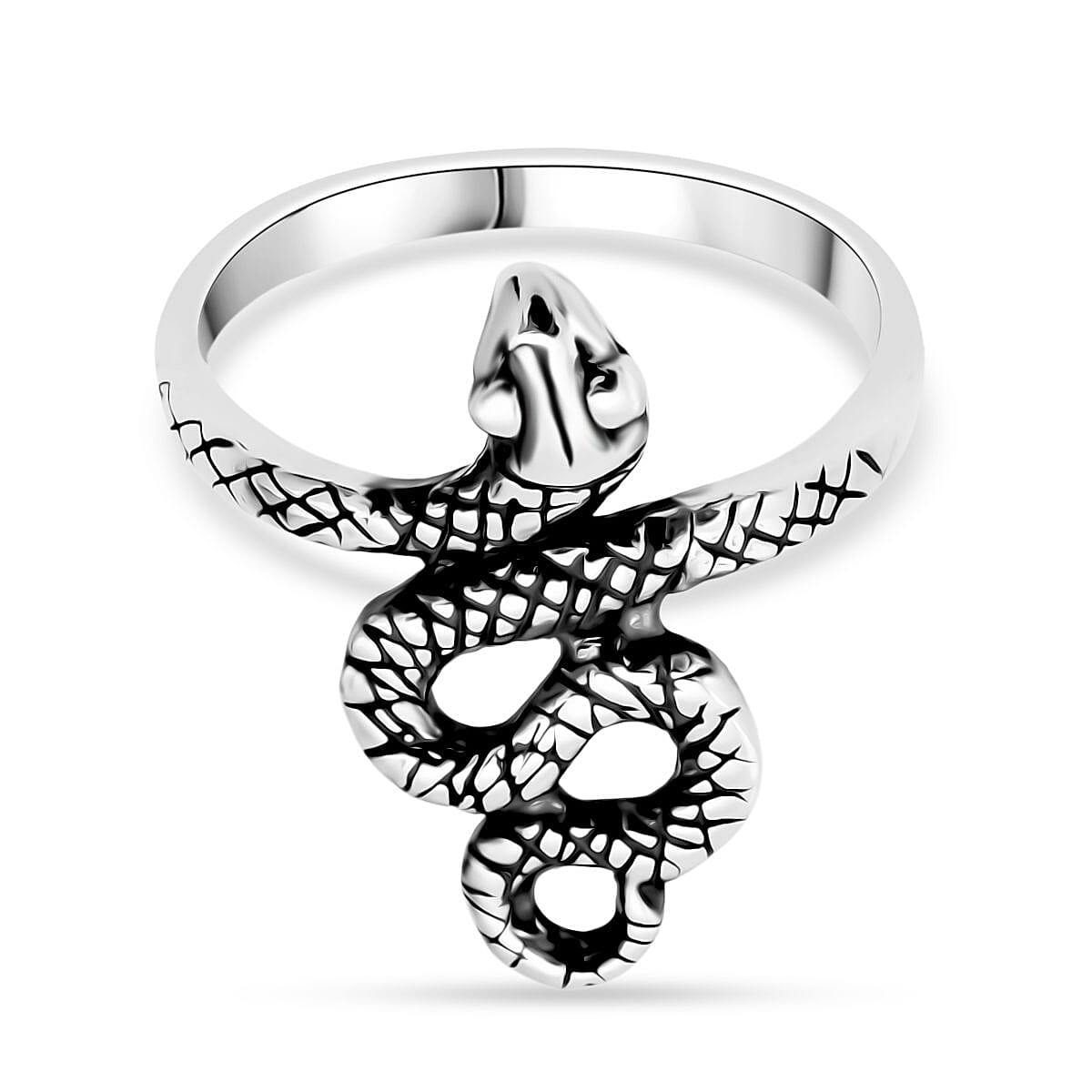 Treasure of Siam - Sterling Silver Snake Ring