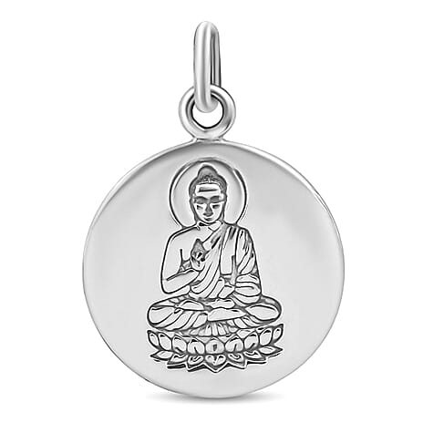 Treasure of Siam Sterling Silver Buddha Pendant