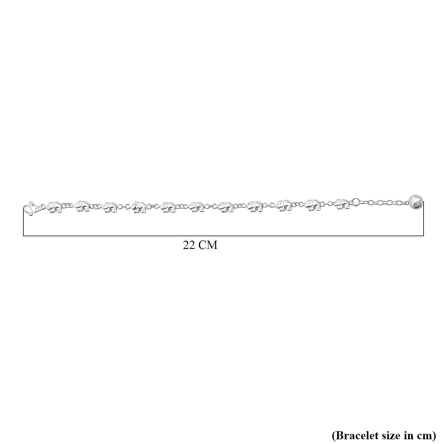 Treasure of Siam- Sterling Silver Bracelet (Size 7 - 1 Ext),