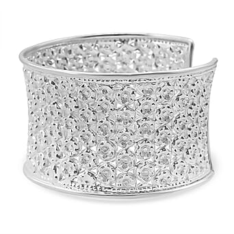 https://tjcuk.sirv.com/Products/82/9/8296231/Treasure-of-Siam-Sterling-Silver-FRANGIPANI-Cuff-Bangle-Silver-Wt-42-8_8296231_3.jpg?w=342&h=342