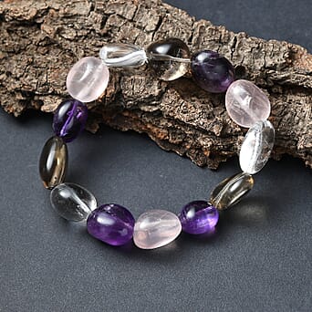 https://tjcuk.sirv.com/Products/82/9/8296278/African-Amethyst-Rose-Quartz-Smoky-Quartz-Crystal-Stretchable-Bracelet_8296278_1.jpg?w=342&h=342