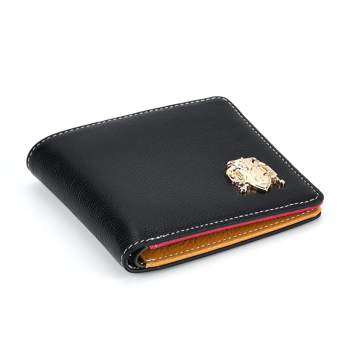 WILLIAM HUNT Genuine Leather RFID Wallet - Black