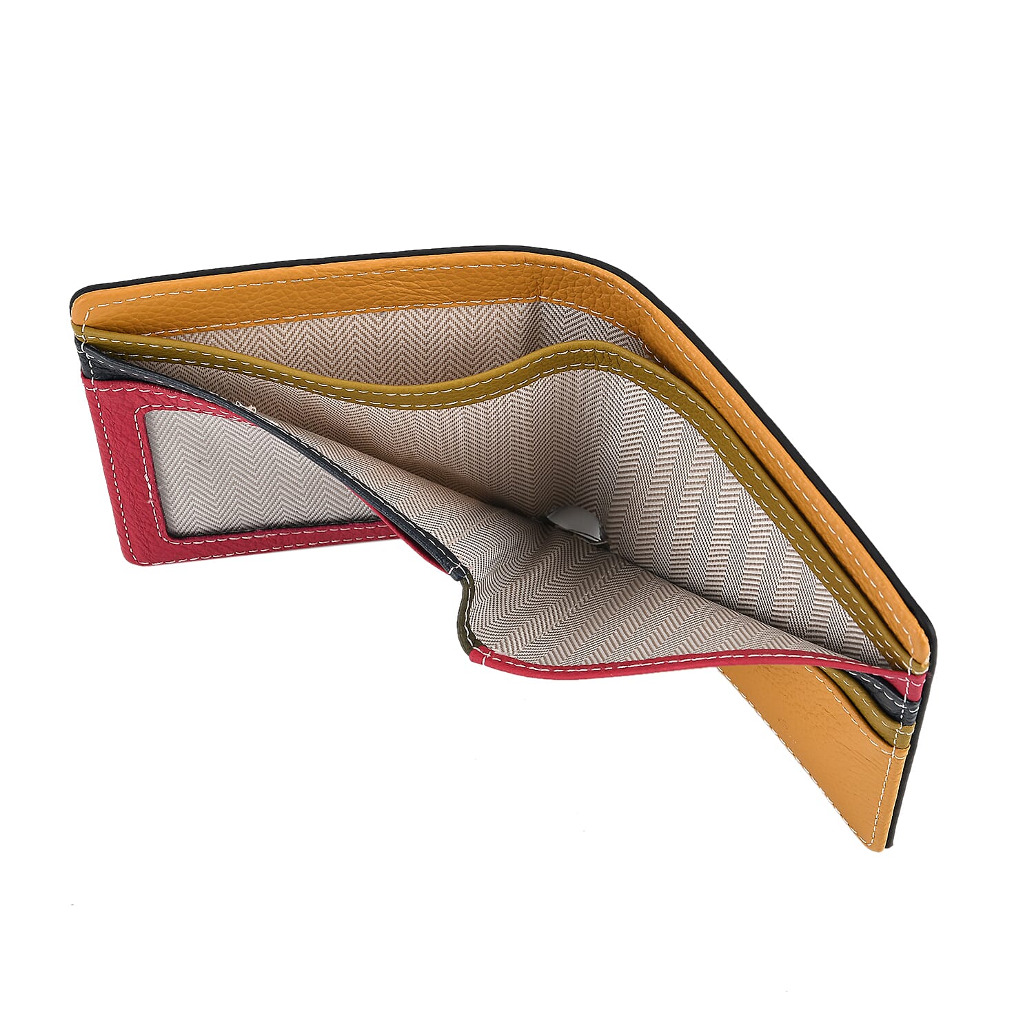 WILLIAM HUNT Genuine Leather RFID Wallet - Black