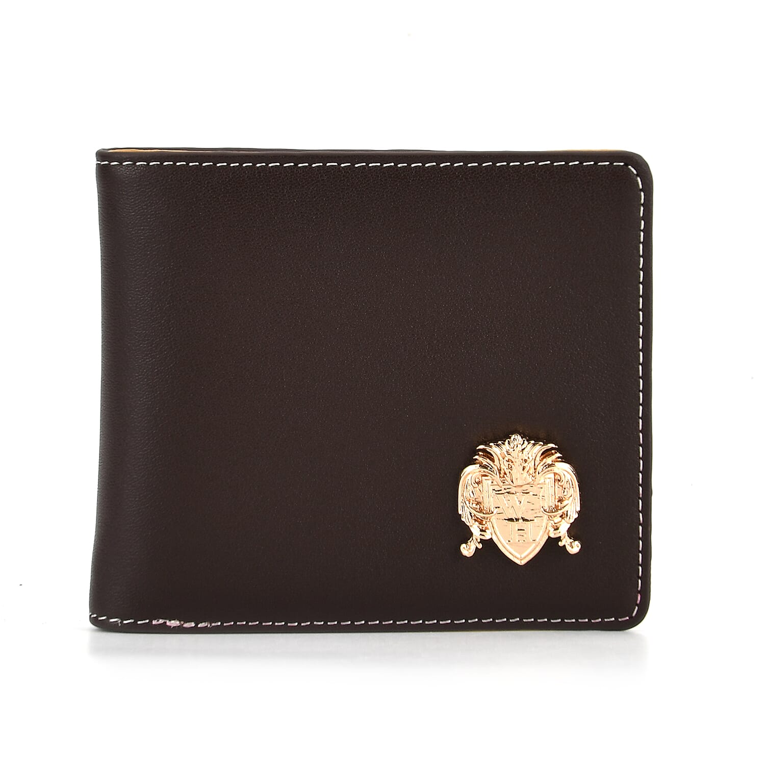 WILLIAM HUNT Genuine Leather RFID Wallet - Brown