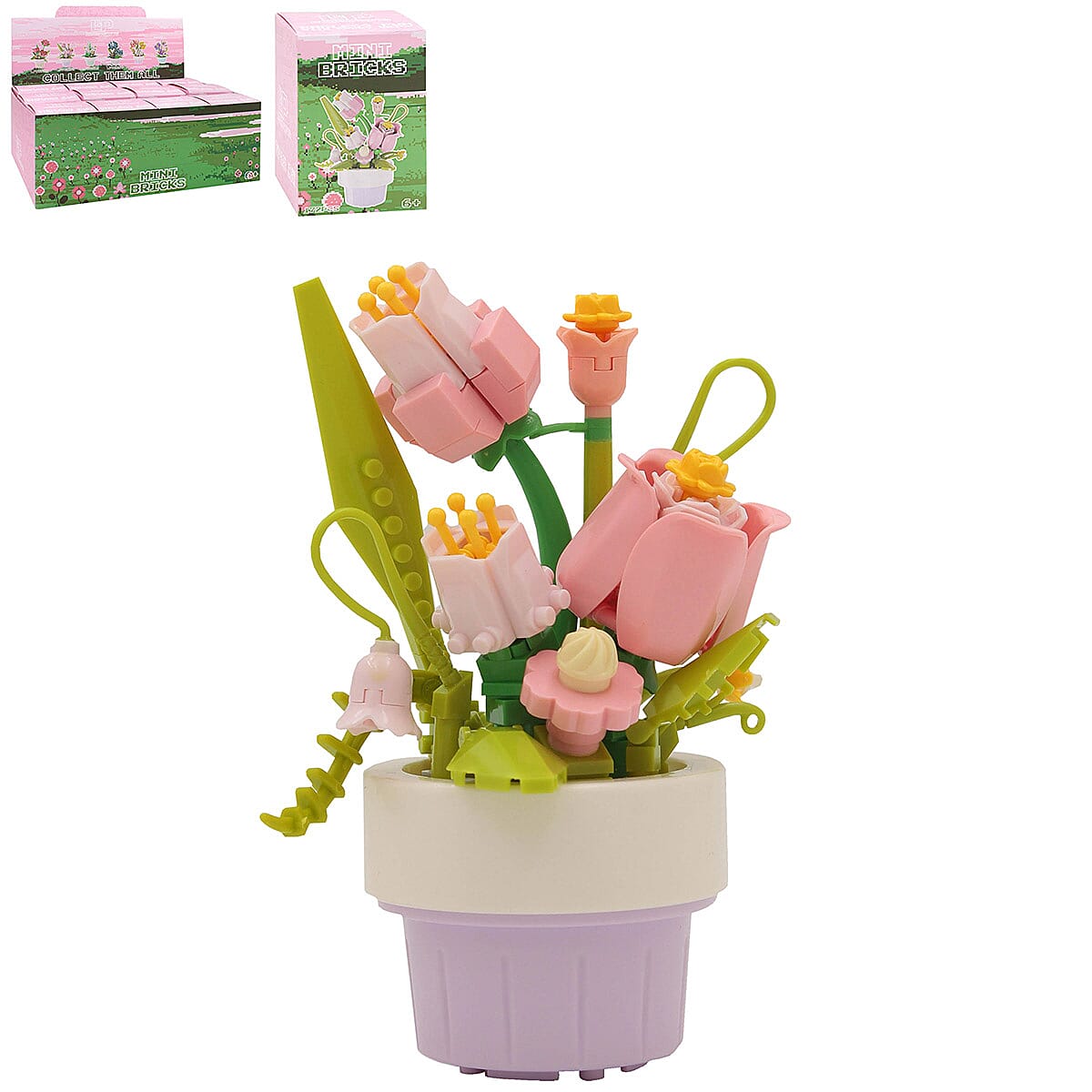 Minibricks Pink Tulips.