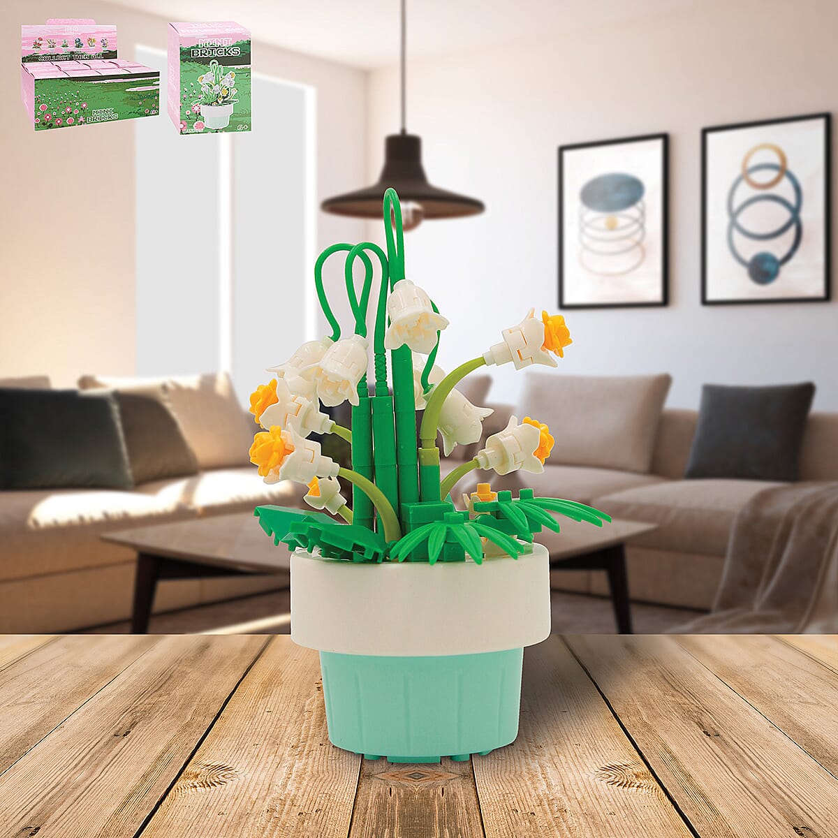 Minibricks White Snowdrops