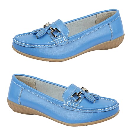 Jo & Joe Ladies Shoe (Size - 6) - Azure Blue