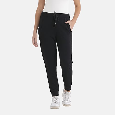 Styled By Casual Jogger Style Trousers (Size L) - Black