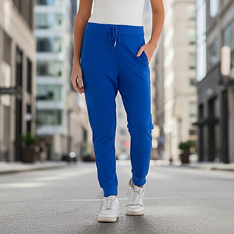 Styled By Casual Jogger Style Trousers (Size XXL) - Blue