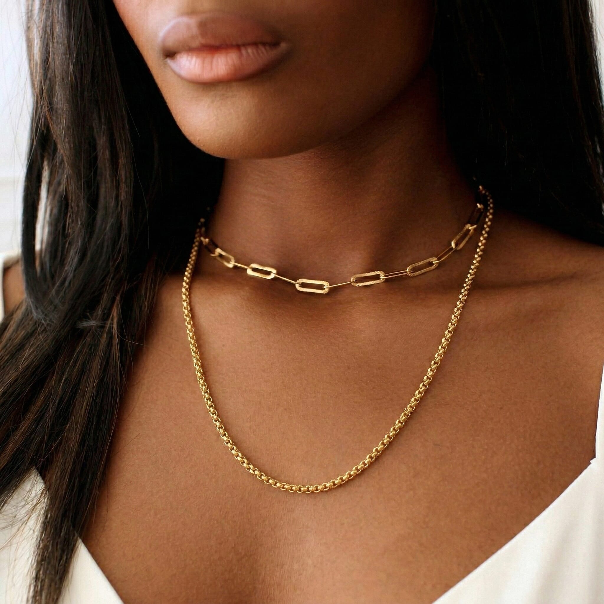 LIVE FROM BANGKOK DEAL- 22K Yellow Gold (91.6% Purity) Necklace (Size - 18), Gold Wt. 7.60 Gms