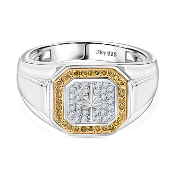 https://tjcuk.sirv.com/Products/82/9/8297978/D-Joy-Natural-White-Diamond-Yellow-Diamond-Mens-Starburst-Ring-in-Rhod_8297978.jpg?w=342&h=342