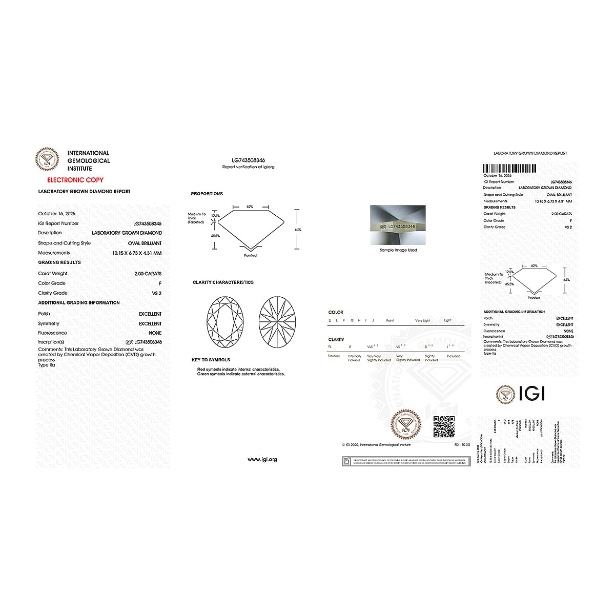 Luxuriant 9K Yellow Gold IGI Certified Lab Grown Diamond (VS-EF) Solitaire Ring 2.05 Ct.