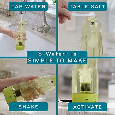 THE H2O E3 Multipurpose Cleaning Revolution, Disinfectant, Sanitiser, Deodoriser - SET OF 2