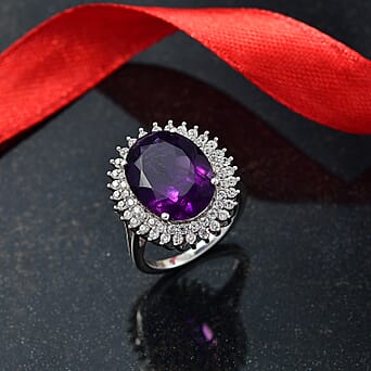 https://tjcuk.sirv.com/Products/82/9/8298657/D-Joy-African-Amethyst-White-Zircon-Ring-in-Rhodium-Overlay-Sterling-S_8298657_1.jpg?w=342&h=342